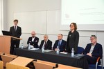 Promotor prof. dr hab. Ewa Weinert-Rączka prezentuje sylwetkę doktoranta